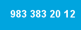 983 383 20 12